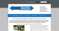 Desktop Screenshot of collegedirection.org